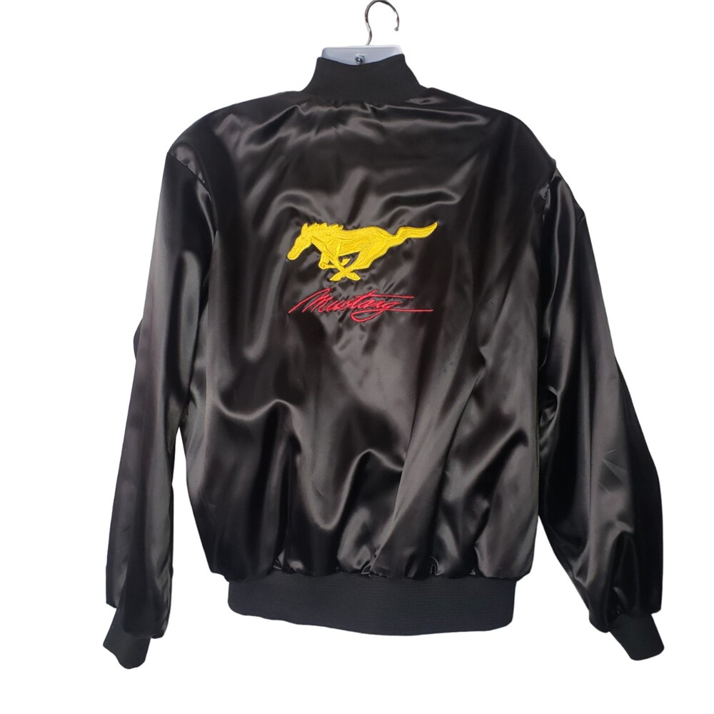 Vintage Mustang Satin Jacket Size XXL
